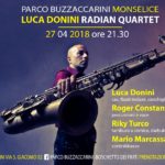 Concerto con il Radian Quartet presso il Parco Buzzacarini - Monselice